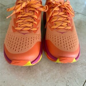 Hoka 8 Vibrant Orange Women's Running Shoes